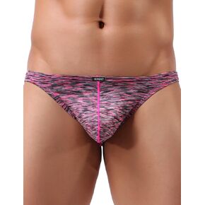 IKINGSKY Men's Colorful Big Pouch Bikini Underwear Sexy Low Rise Bluge Men Briefs in Saudi Arabia