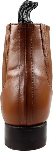 El Canelo Men's Ankle Boots Botines Charros Deer Leather in Saudi Arabia