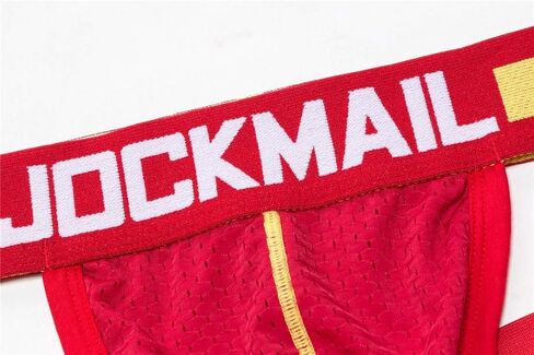 JOCKMAIL Men Jock Straps Nylon Mesh Breathable Men Underwear Briefs Thongs in Kuwait
