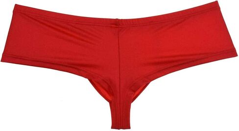 Jaxu Men's Elastic Spandex Thong Boxer Shiny Boxers Briefs Guys Pants Sexy Men Pouch Underwear in Kuwait