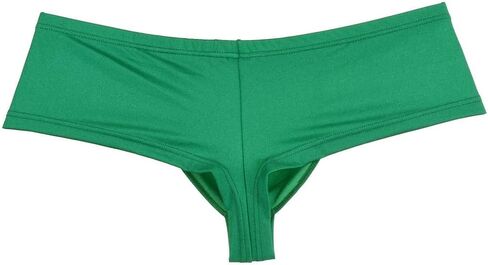 Jaxu Men's Elastic Spandex Thong Boxer Shiny Boxers Briefs Guys Pants Sexy Men Pouch Underwear in Kuwait