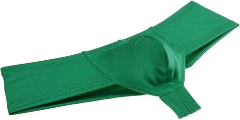 Jaxu Men's Elastic Spandex Thong Boxer Shiny Boxers Briefs Guys Pants Sexy Men Pouch Underwear in Kuwait