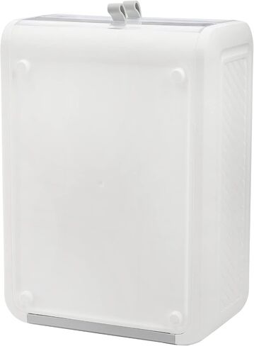 ZENFUN 2 Tier 36 Grids Drawer Type Egg Holder with Handles, Clear Plastic Stackable Egg Tray Refrigerator Egg Fresh Storage Container, Egg Carrier Box for Fridge, Kitchen, White in Saudi Arabia