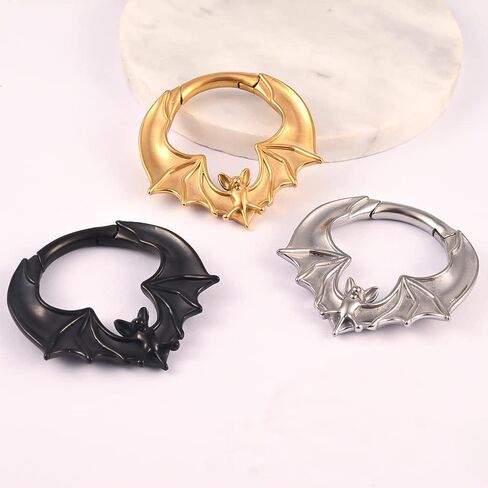 Vankula Ear Hanger Weights for Stretched Ears Gauges Stainless Steel Ear Plugs Stretching Kit Fashion Body Jewelry in Saudi Arabia