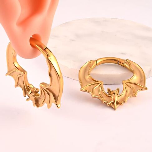 Vankula Ear Hanger Weights for Stretched Ears Gauges Stainless Steel Ear Plugs Stretching Kit Fashion Body Jewelry in Saudi Arabia