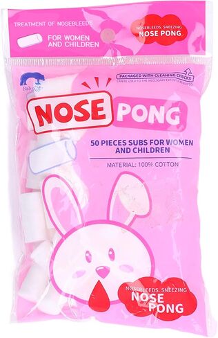 Hozee Nampons for Nose Bleeds, Children Nosebleed Stop Plugs, Soft Nosebleed Cotton Rolls for Home Ourdoor, Nose Bleed Stopper, in Saudi Arabia