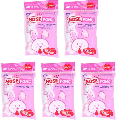 Hozee Nampons for Nose Bleeds, Children Nosebleed Stop Plugs, Soft Nosebleed Cotton Rolls for Home Ourdoor, Nose Bleed Stopper, in Saudi Arabia