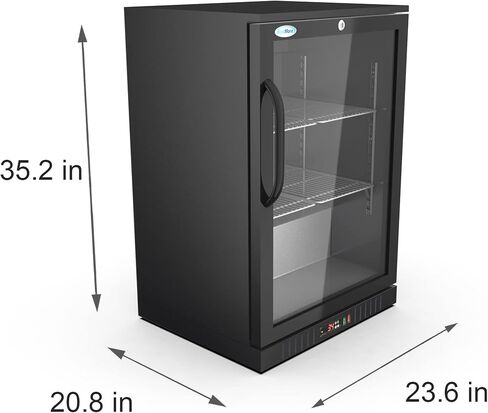 KoolMore BC-2DSW-SS Refrigerator, Double Door, Stainless Steel in Kuwait