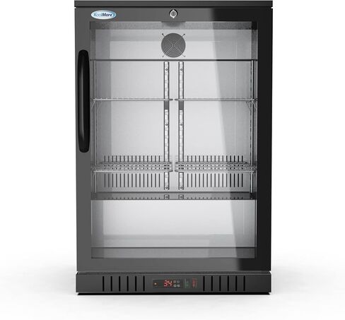KoolMore BC-2DSW-SS Refrigerator, Double Door, Stainless Steel in Kuwait