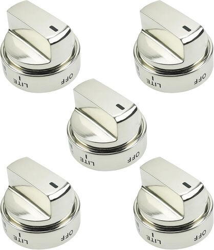 AEZ73453509 مقابض موقد غاز الفرن تناسب LG Kenmore استبدال عالمي AEZ72909008 AP5669773 2347547 PS7321756 5Pack in Saudi Arabia