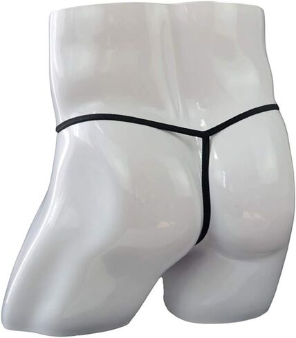 Thongs G-String Men's Mesh Panties Sexy Briefs Lace Lingerie Underwear Cotton Lingerie for Women Sexy (Black, XL) in Saudi Arabia