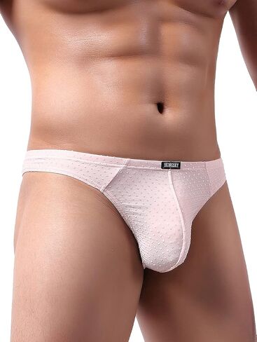 IKINGSKY Men's Stretch Thong Sexy Low Rise T-back Underwear for Men in Saudi Arabia