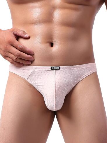IKINGSKY Men's Stretch Thong Sexy Low Rise T-back Underwear for Men in Saudi Arabia