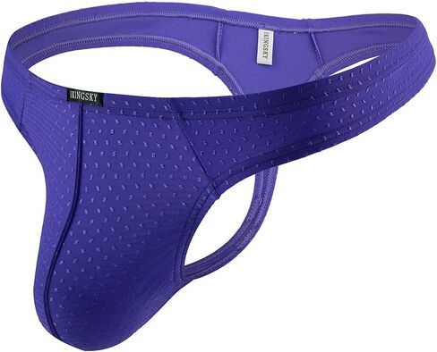 IKINGSKY Men's Stretch Thong Sexy Low Rise T-back Underwear for Men in Saudi Arabia