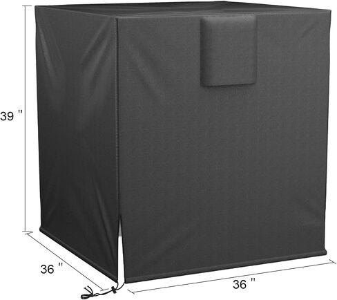 HOXHA Air Conditioner Cover for Outside Units, Durable AC Unit Cover Square Fits up to 24X24X30 Inch in Saudi Arabia