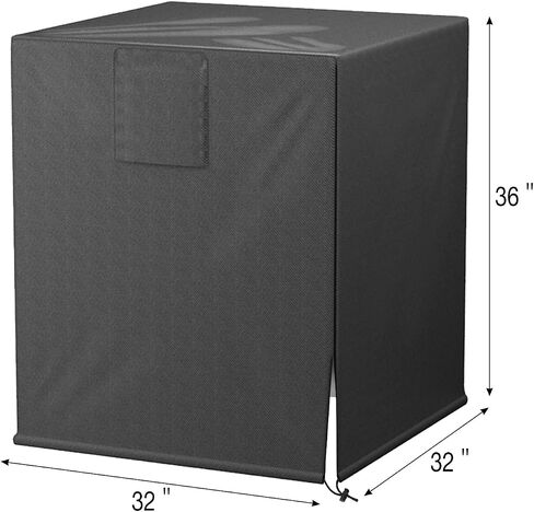 HOXHA Air Conditioner Cover for Outside Units, Durable AC Unit Cover Square Fits up to 24X24X30 Inch in Saudi Arabia