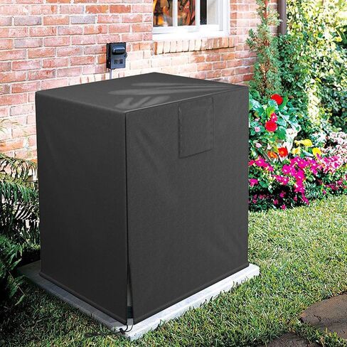 HOXHA Air Conditioner Cover for Outside Units, Durable AC Unit Cover Square Fits up to 24X24X30 Inch in Saudi Arabia