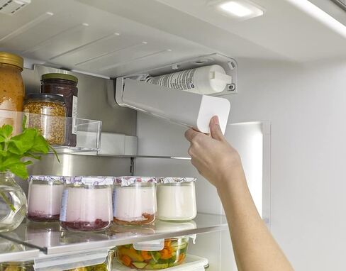 Bosch 800 Series B36CL80SNS 36 Inch Smart Freestanding Counter Depth 4 Door French Door Refrigerator with 20.5 cu. ft. Total Capacity in Stainless Steel (Bar Handle) in Saudi Arabia