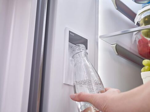 Bosch 800 Series B36CL80SNS 36 Inch Smart Freestanding Counter Depth 4 Door French Door Refrigerator with 20.5 cu. ft. Total Capacity in Stainless Steel (Bar Handle) in Saudi Arabia