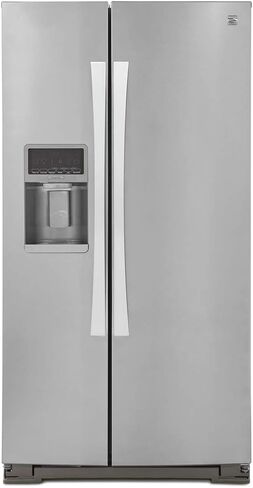 Kenmore Elite 51773 28 cu. ft. Side-by-Side Refrigerator with Accela Ice Technology in Stainless Steel in Kuwait