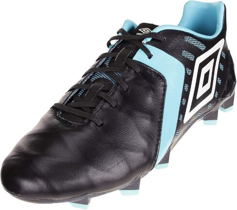 Umbro Unisex Medusae II Pro Firm Ground Soccer Shoe, Black, 10.5 US Men in Saudi Arabia