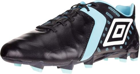 Umbro Unisex Medusae II Pro Firm Ground Soccer Shoe, Black, 10.5 US Men in Saudi Arabia