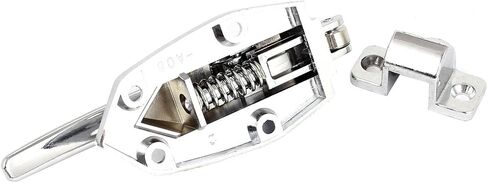 uxcell a15070100ux0269 Zinc Alloy Spring Loaded Walk In Freezer Cooler Door Latch Handle in Saudi Arabia