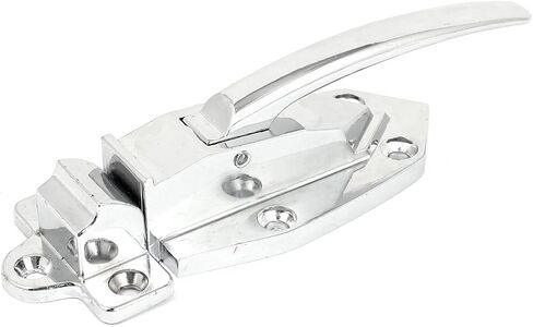 uxcell a15070100ux0269 Zinc Alloy Spring Loaded Walk In Freezer Cooler Door Latch Handle in Saudi Arabia