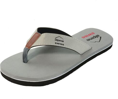 Alpine Swiss Mens Flip Flops Beach Sandals Lightweight EVA Sole Comfort Thongs in Saudi Arabia