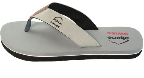 Alpine Swiss Mens Flip Flops Beach Sandals Lightweight EVA Sole Comfort Thongs in Saudi Arabia