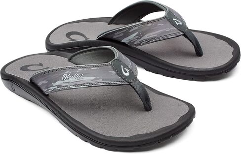 OluKai Ohana Pa'i Men's Beach Sandals, Quick-Dry Flip-Flops, Water Resistant & Lightweight, Ultra Comfortable Fit in Saudi Arabia
