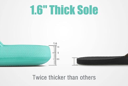 Colorxy Pillow Sandals Slippers for Women Men Non Slip Outdoor Shower Slides Shoes Bath Slippers in Saudi Arabia