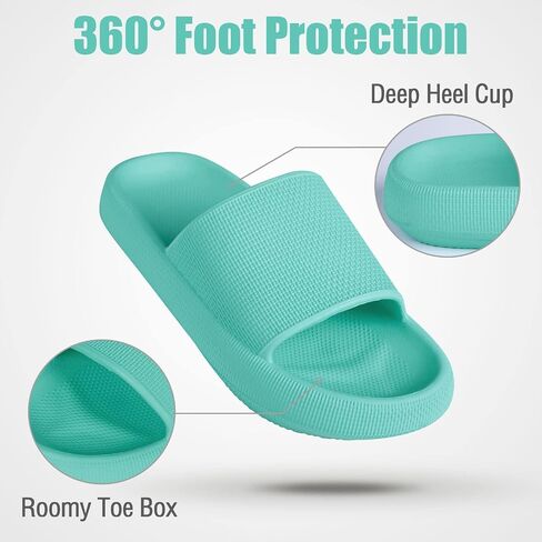 Colorxy Pillow Sandals Slippers for Women Men Non Slip Outdoor Shower Slides Shoes Bath Slippers in Saudi Arabia