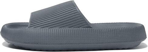 NewDenBer Cloud Slides Slippers for Women and Men Soft Cushioned Thick Sole Shower Bathroom Indoor Outdoor House Slide Sandals in Kuwait
