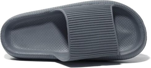 NewDenBer Cloud Slides Slippers for Women and Men Soft Cushioned Thick Sole Shower Bathroom Indoor Outdoor House Slide Sandals in Kuwait