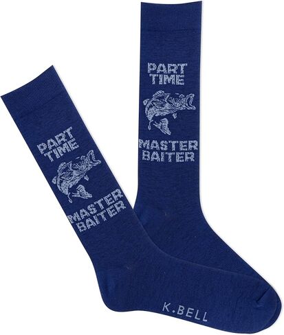 K. Bell Socks mens Sports and Outdoors Fun Novelty Crew Socks in Saudi Arabia