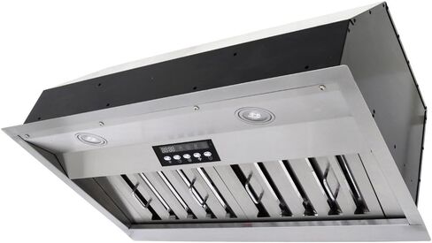 KOBE Range Hoods INX2630SQB-700-3 Insert Range Hood, 30-Inch, Stainless Steel in Saudi Arabia