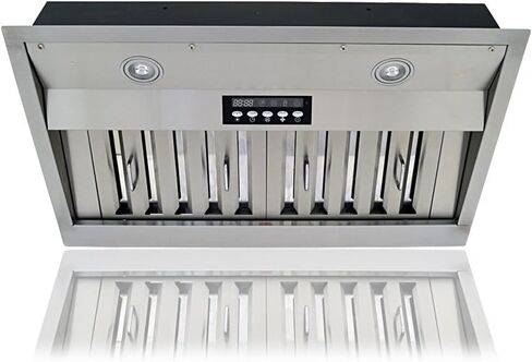 KOBE Range Hoods INX2630SQB-700-3 Insert Range Hood, 30-Inch, Stainless Steel in Saudi Arabia