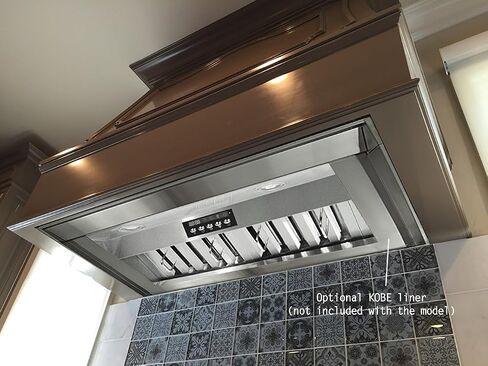 KOBE Range Hoods INX2630SQB-700-3 Insert Range Hood, 30-Inch, Stainless Steel in Saudi Arabia