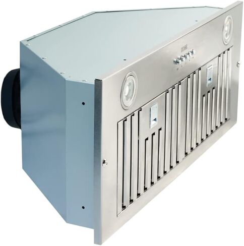 KOBE INX2930SQBF-500-2 Insert Range Hood, 30-Inch, Stainless Steel in Saudi Arabia