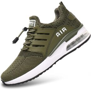 BOGOVER Men's Walking Shoes Non Slip Running Tennis Shoes Breathable Lightweight Air Cushion Sneakers for Tennis Gym Jogging