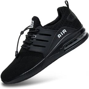 BOGOVER Men's Walking Shoes Non Slip Running Tennis Shoes Breathable Lightweight Air Cushion Sneakers for Tennis Gym Jogging