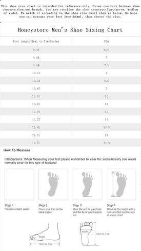 Honeystore Men's Boots Lace-up Booties British Plus Size Motorcycle Shoes in Kuwait