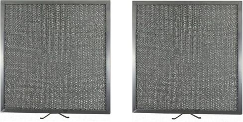 HASME 2-Pack Replacement Filter for Broan Replaces for 99010317 S99010317 Fits for BPQTAF WA6500 QT2000 WA65F BPQTF 11 1/4" x 11 3/4" x 3/8" in Kuwait