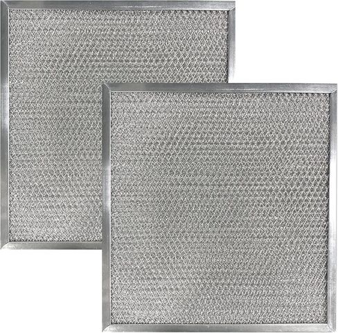 (2 Pack) Air Filter Factory Replacement For 06124, 99010219, S99010219, S06124-00, 1172759, 06124-00, AP5612653 Aluminum Mesh Grease Range Hood Filters 10-1/4 x 10-1/4 x 3/32 Inches in Saudi Arabia