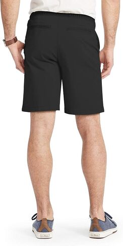 Hat and Beyond Mens Flat Front Summer Shorts Casual Twill Classic Skinny Fit Cotton Shorts in Kuwait