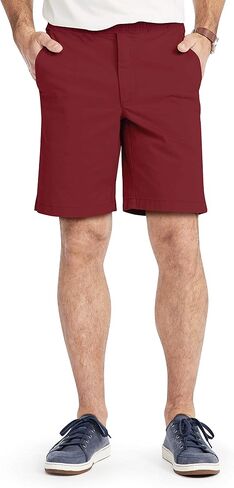 Hat and Beyond Mens Flat Front Summer Shorts Casual Twill Classic Skinny Fit Cotton Shorts in Saudi Arabia