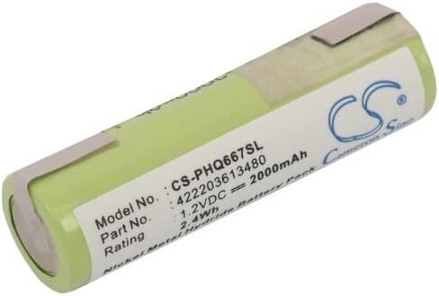 Replacement for Philips Norelco 6613X Norelco T900 Norelco T765 Norelco 7140XL 5810XL 5811XL 5814XL 5818XL HP2750 HQ6675 HQ6676 HQ6695 HQ851 HQC280 Battery in Kuwait