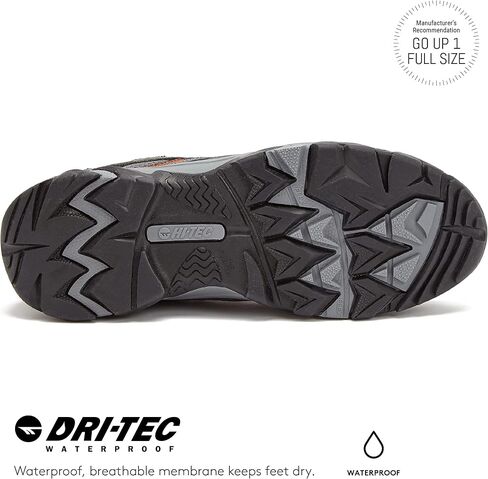 HI-TEC Apex Lite Low WP Waterproof Hiking Shoes for Men, Lightweight Breathable Outdoor Trekking and Trail Shoes in Saudi Arabia