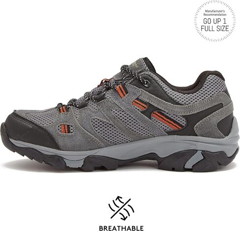HI-TEC Apex Lite Low WP Waterproof Hiking Shoes for Men, Lightweight Breathable Outdoor Trekking and Trail Shoes in Saudi Arabia